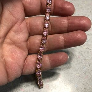 Jewelry | 1kt Gold Pink Ice Bracelet | Poshmark Jewelry | 1kt Gold Pink Ice Bracelet | Poshmark
